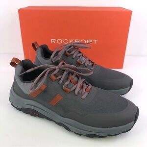 Rockport Men's Birchfield Sport Sneakers Steel Grey 9.5M
